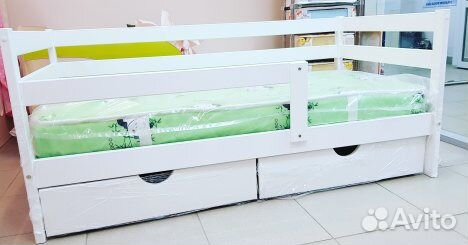 Кровать из массива березы детская