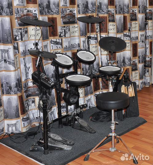 Электронные барабаны Roland TD-11KV + Crash