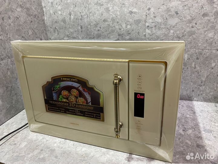 Встраиваемая микроволновая печь Hiberg VM 8505 25л