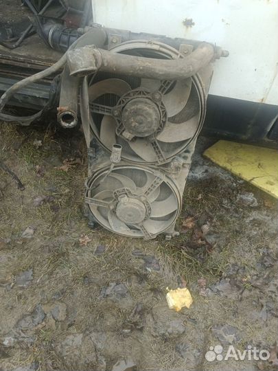 Вентилятор охлаждения двигателя Шевроле niva