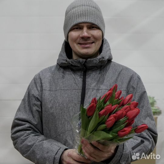 Цветы оптом тюльпаны