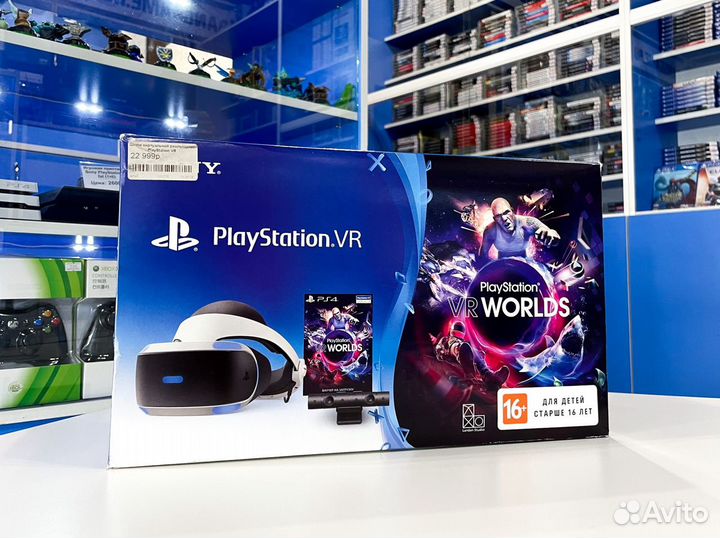 Шлем очки Sony PlayStation PS VR и камера