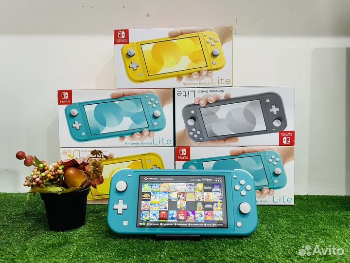 Nintendo switch lite прошитая (чип) 32/128GB