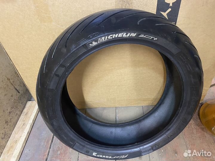 Мотошина michelin 2ст+ pilot power 3