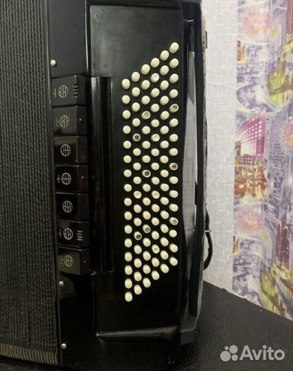 Баян 3х голосый. Готово-выборный. Три подбородных