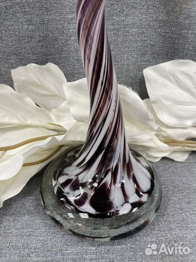 Ваза для цветов стеклянная (сзр)