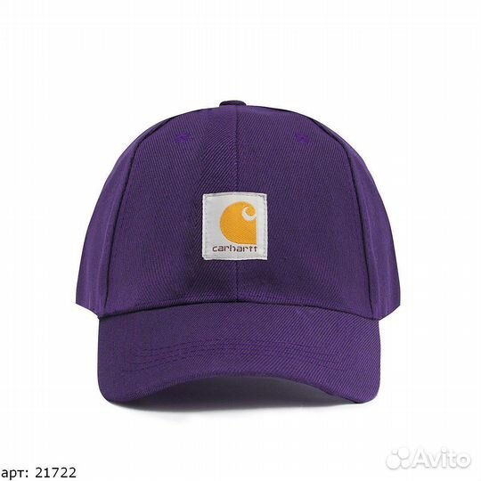 Кепка carhartt фиолетовая