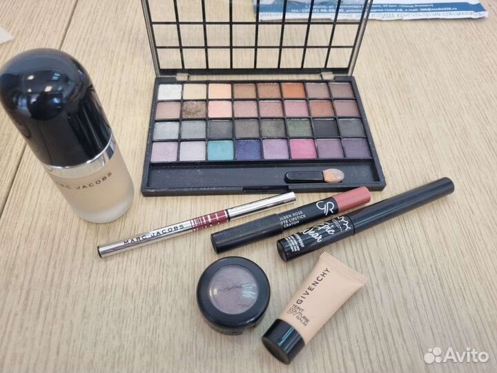 Наборы косметики MarcJacobs,Guerlain,Makeupforever
