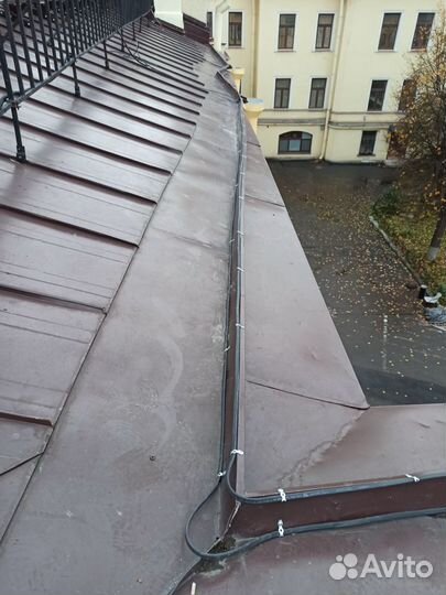 Монтаж, диагностика, ремонт обогревов кровли