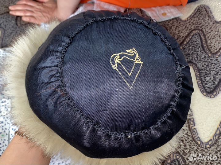 Шапка взрослая натуралка