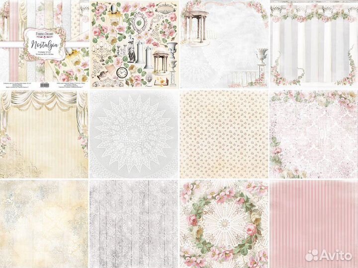 Набор бумаги для скрапбукинга