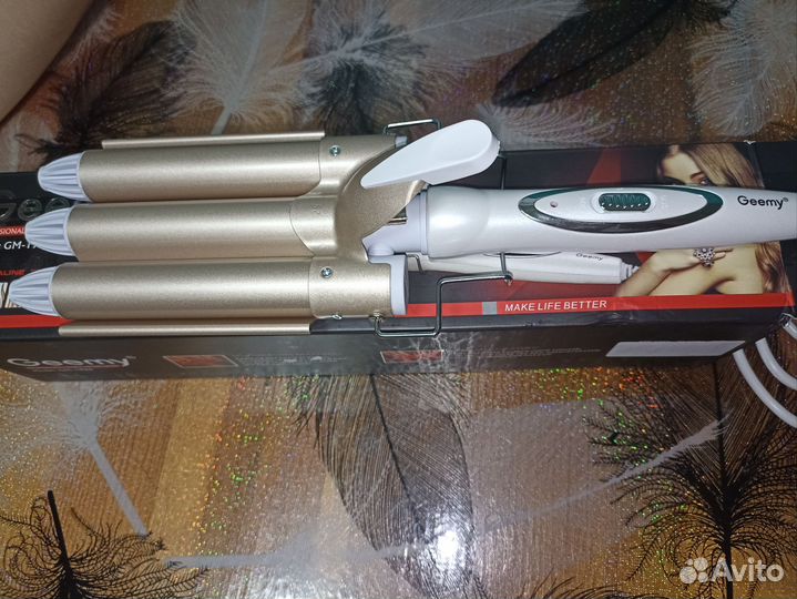 Плойка трехволновая