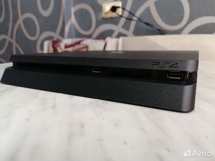 Игровая приставка ps4 slim 1tb с дисками