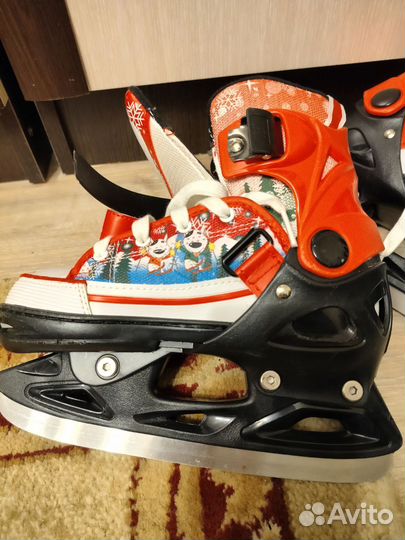 Коньки детские раздвижные 33 36