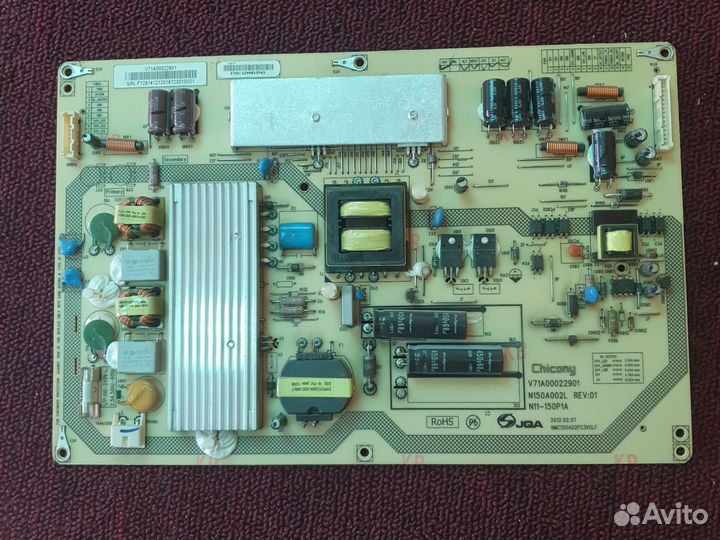 Блок питания toshiba 40TL933RB