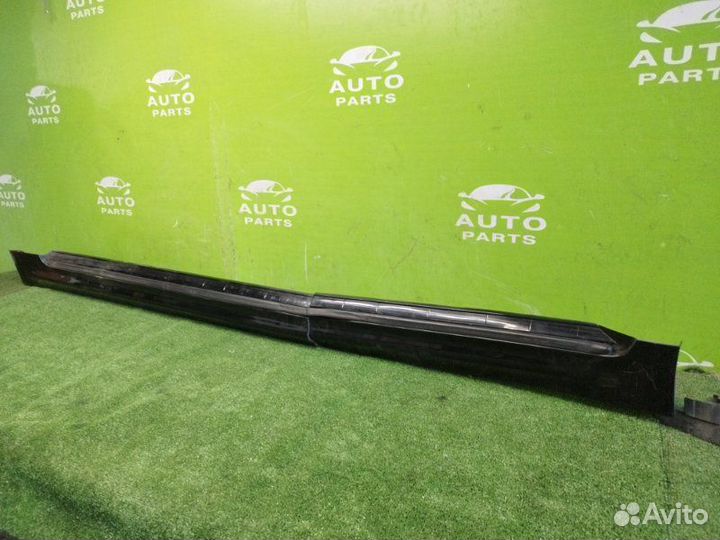 Порог toyota crown GRS182 3grfse 2007 Черный