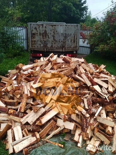 Дрова колотые