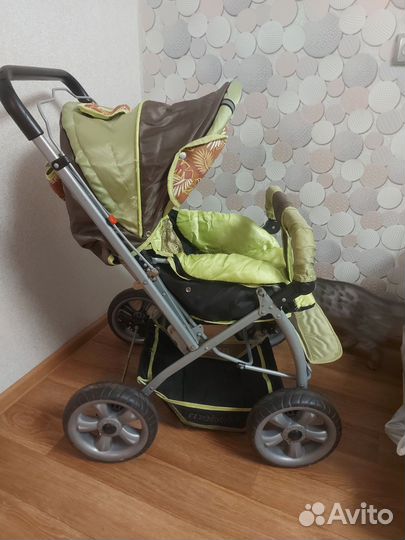 Коляска трансформер 3 в 1 бу
