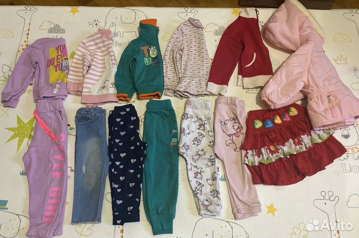 Одежда на девочку пакетом 86-92