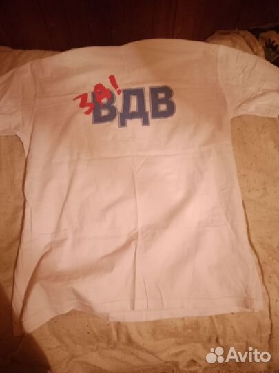 Футболка мужская вдв новая