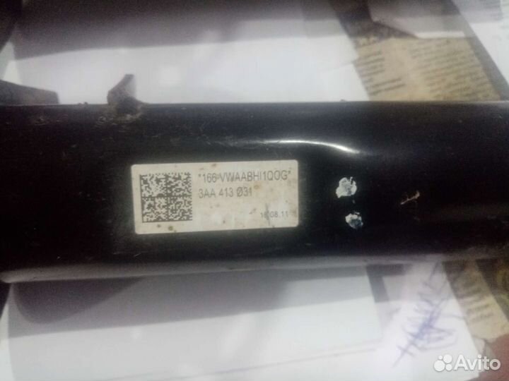 Стойки передние фольксваген пассат. Гольф