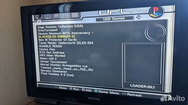 Sony PS2 (чипованая)