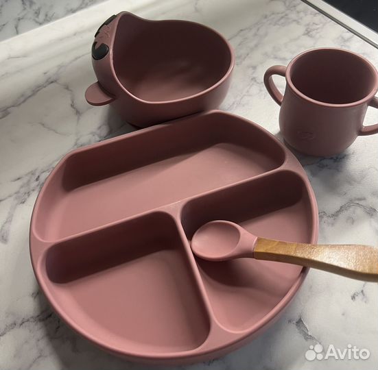 Посуда детская силиконовая