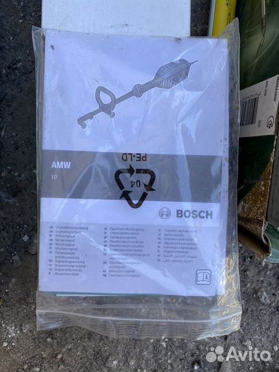 Привод bosch содовый кусторез