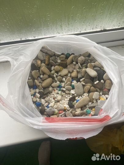 Грунт для аквариума, галька