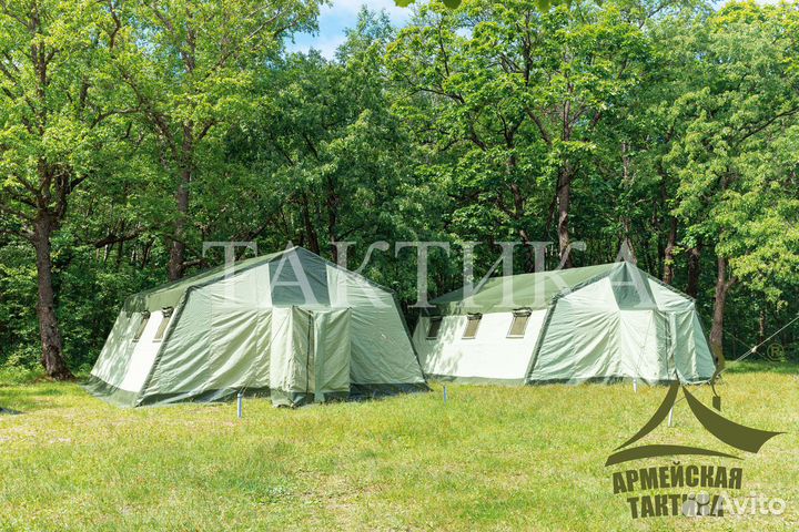Армейские палатки от 4 до 70 человек