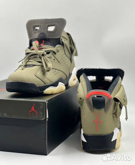 Кроссовки Nike Air Jordan 6 Retro x Travis Scott
