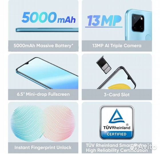 realme C21Y, 3/32 ГБ