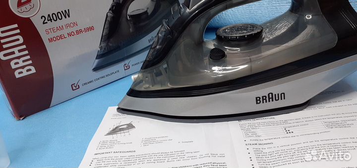 Утюг Braun Texstyle 2400w Подошва Freeglide 3D