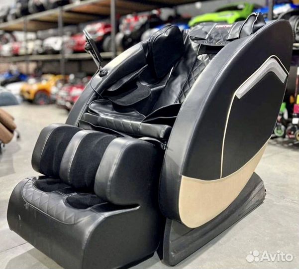 Массажное кресло черное