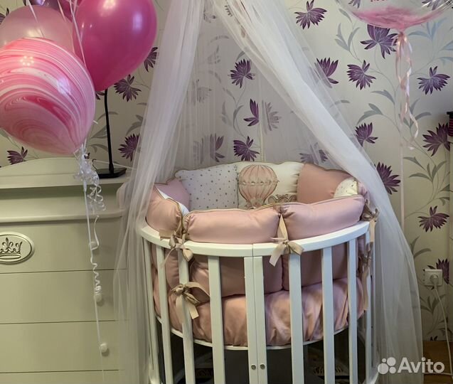 Бортики в детскую кроватку