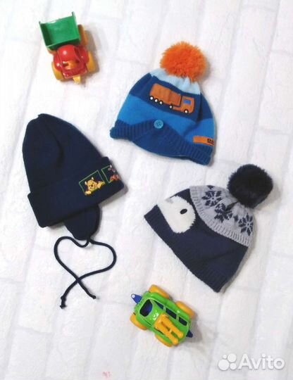 Шапка для мальчика демисезонная