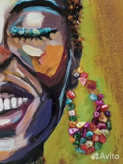 Портрет Африканка