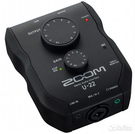 Новый аудиоинтерфейс Zoom U-22