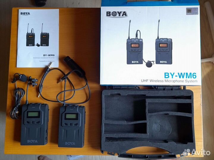 Пеличный микрофон радиосистема boya