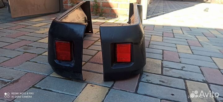 Задний бампер УАЗ patriot