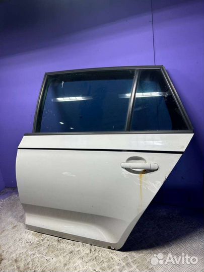 Дверь задняя левая Skoda Rapid 2014