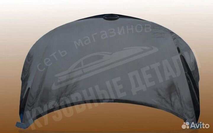 Капот Kia Рио 3 в цвет кузова