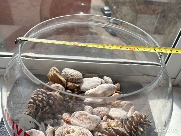 Ваза аквариум 25*27 флорариум декор стекло