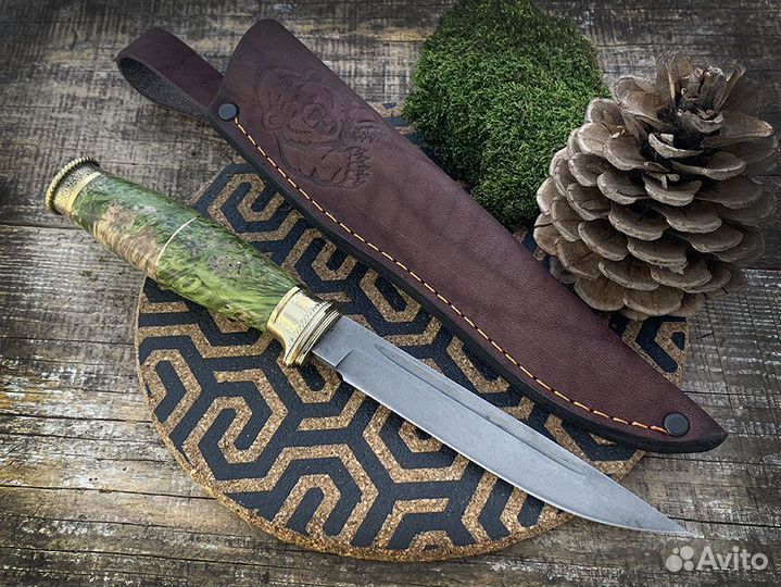 Финка охотничья из стали к340