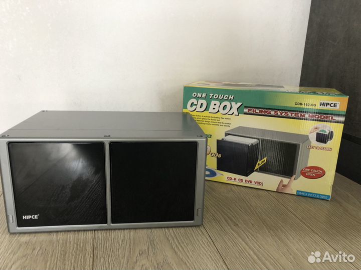 Бокс (ящик) для CD/DVD дисков на 80 шт