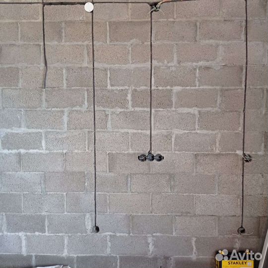 Электрик.Электромонтажные работы. Штробление стен