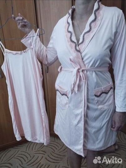 Халат и сорочка 44-46