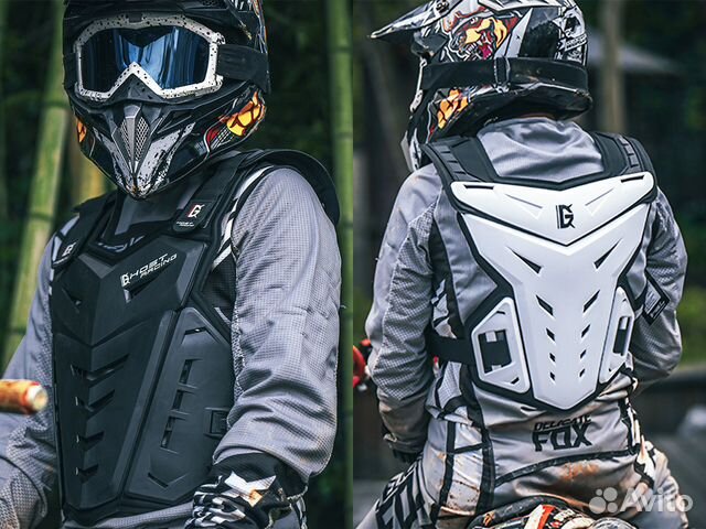 Мото защита груди и спины кроссовая эндуро панцирь