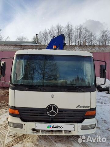 Mercedes-Benz Atego 815 с КМУ, 2000