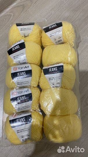Пряжа yarnart jeans